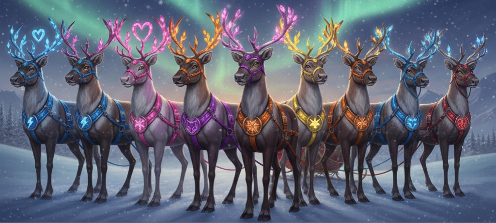 Santa's Reindeer Team